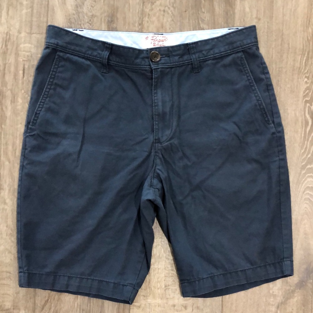 ORIGINAL PENGUIN 100% Cotton Flat Front Shorts
